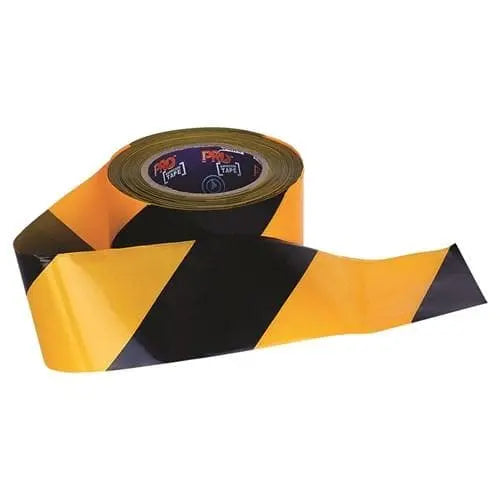 Pro Choice Yellow/black Hazard Tape - YB10075 Pro Choice
